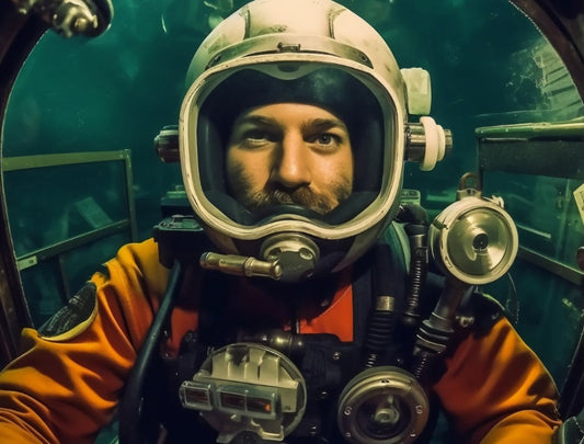 Man, 100 Days Underwater flawlesseternalbeauty