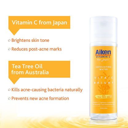 AIKEN Vita-C Brightening Exfoliating Water