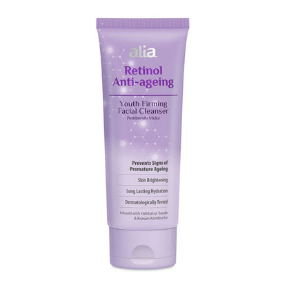 ALIA Retinol Anti-Ageing Youth Firming Cleanser 100ml