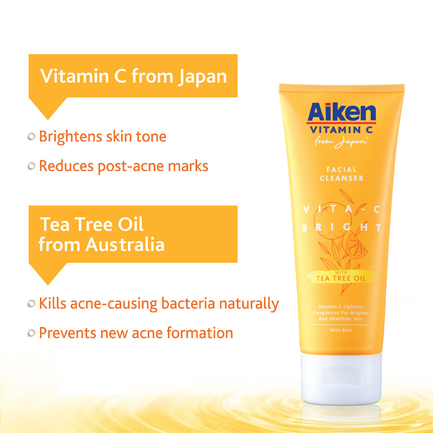 Aiken Vita-C Bright Whitening Cleanser