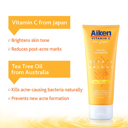 Aiken Vita-C Bright Whitening Cleanser