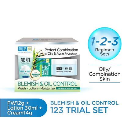 HADA LABO Blemish & Oil Control 123 Trial Set