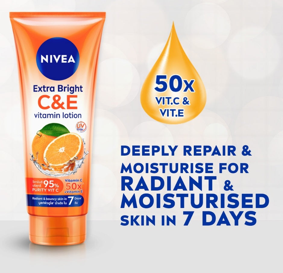 NIVEA C & E Vitamin Lotion