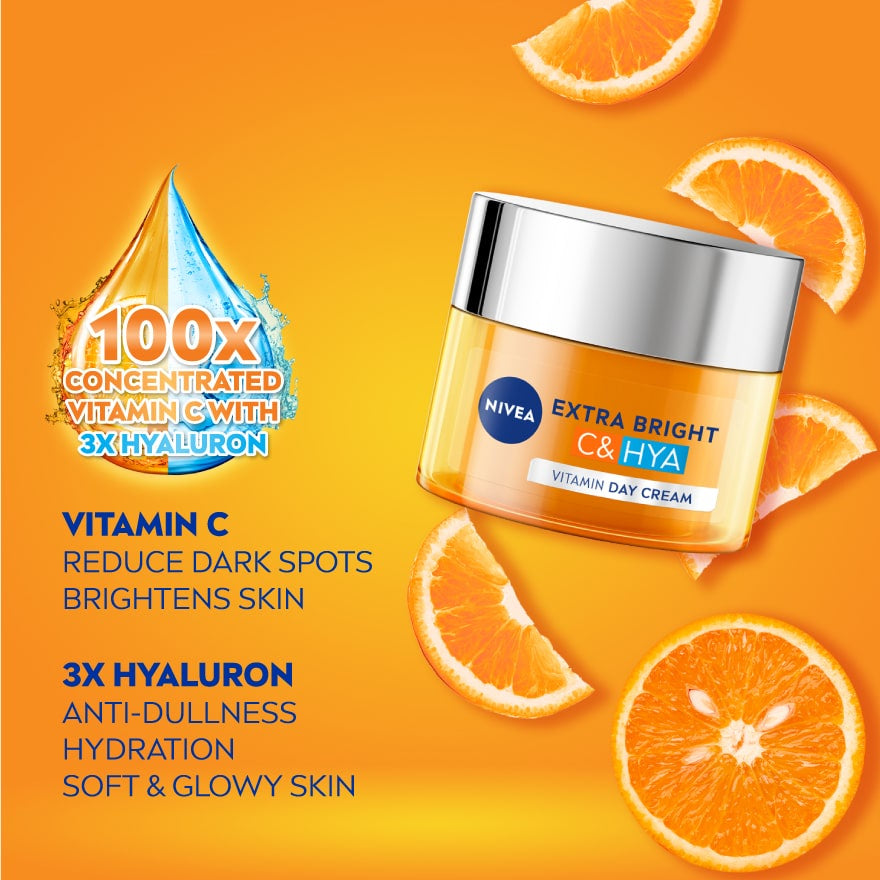 NIVEA Extra Bright C & HYA Vitamin Day Serum Cream