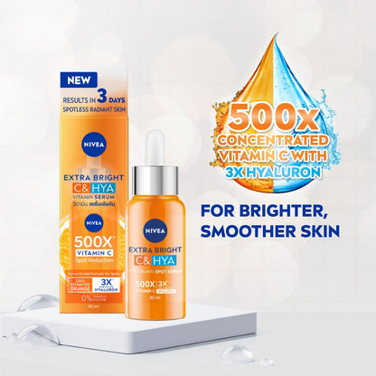 NIVEA Extra Bright C & HYA Vitamin Serum