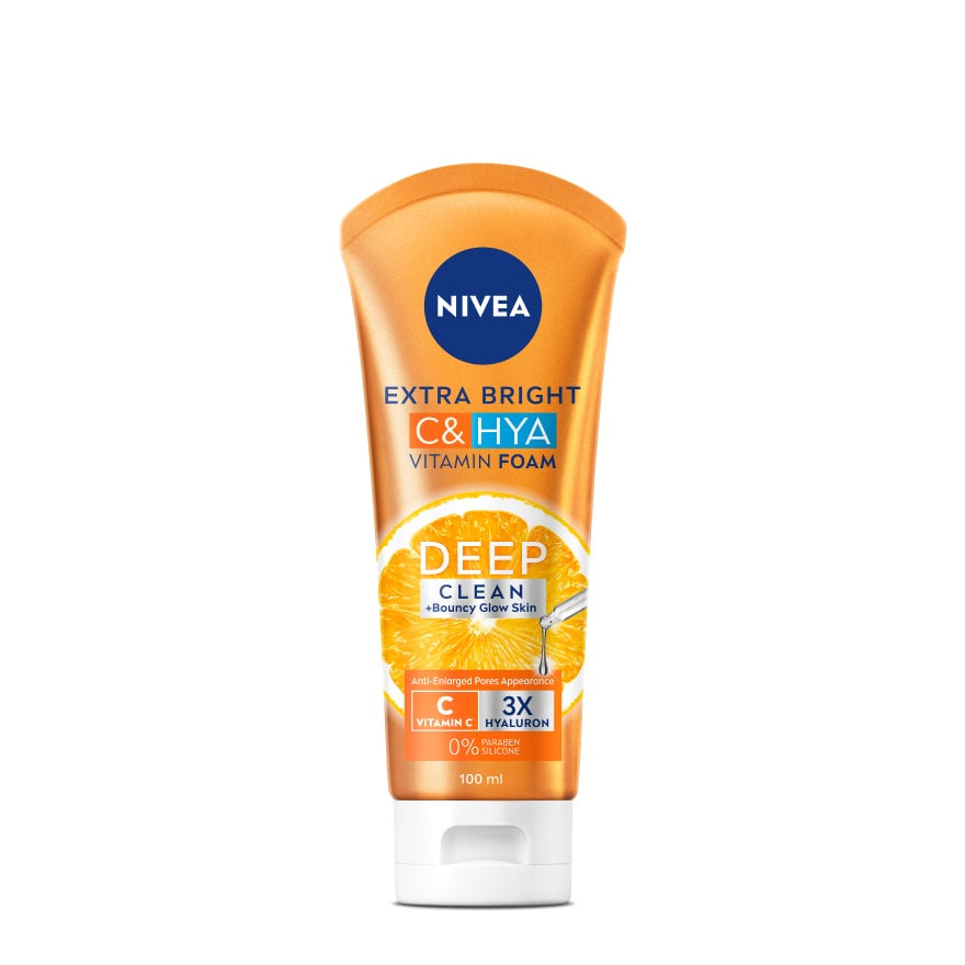 NIVEA Extra Bright C & HYA Vitamin Whip Foam