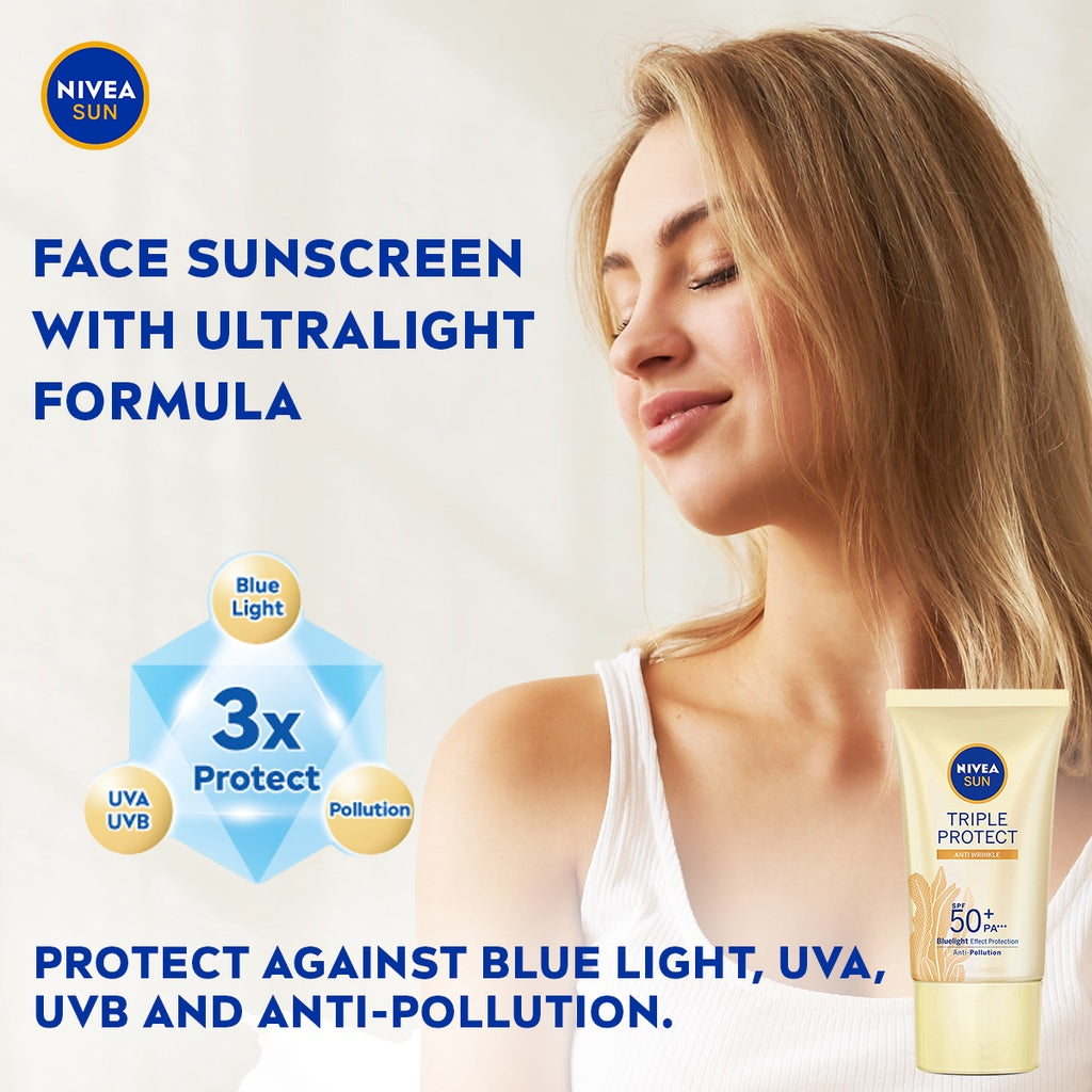 NIVEA Sun Triple Protect Anti Wrinkle Care