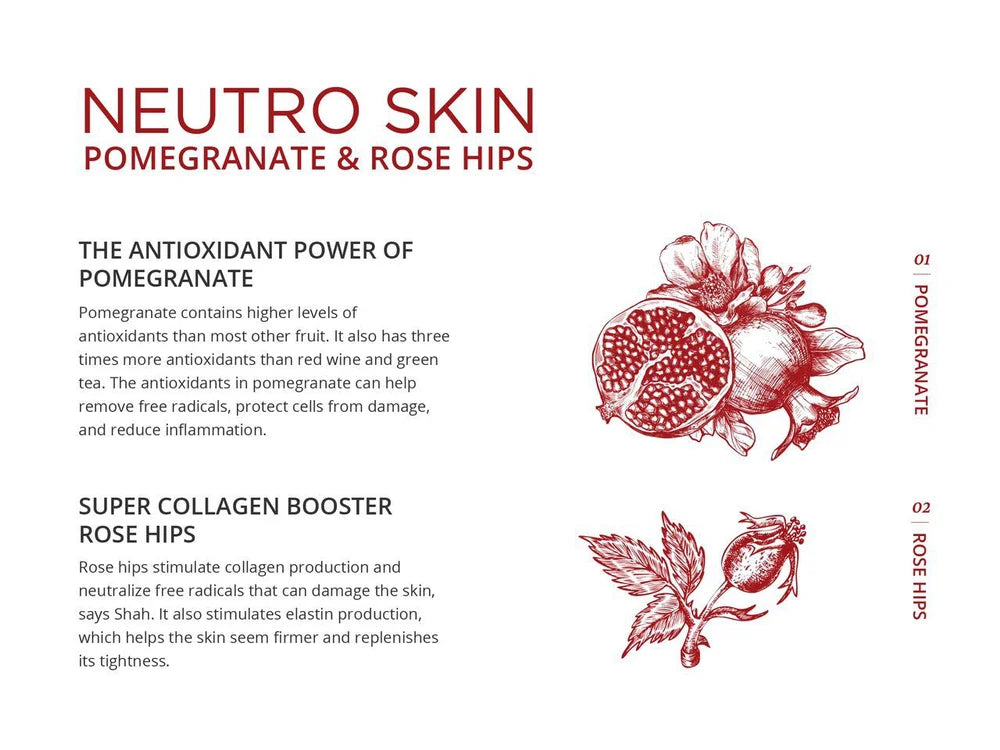 Neutro Skin Pomegranate and Rosehips