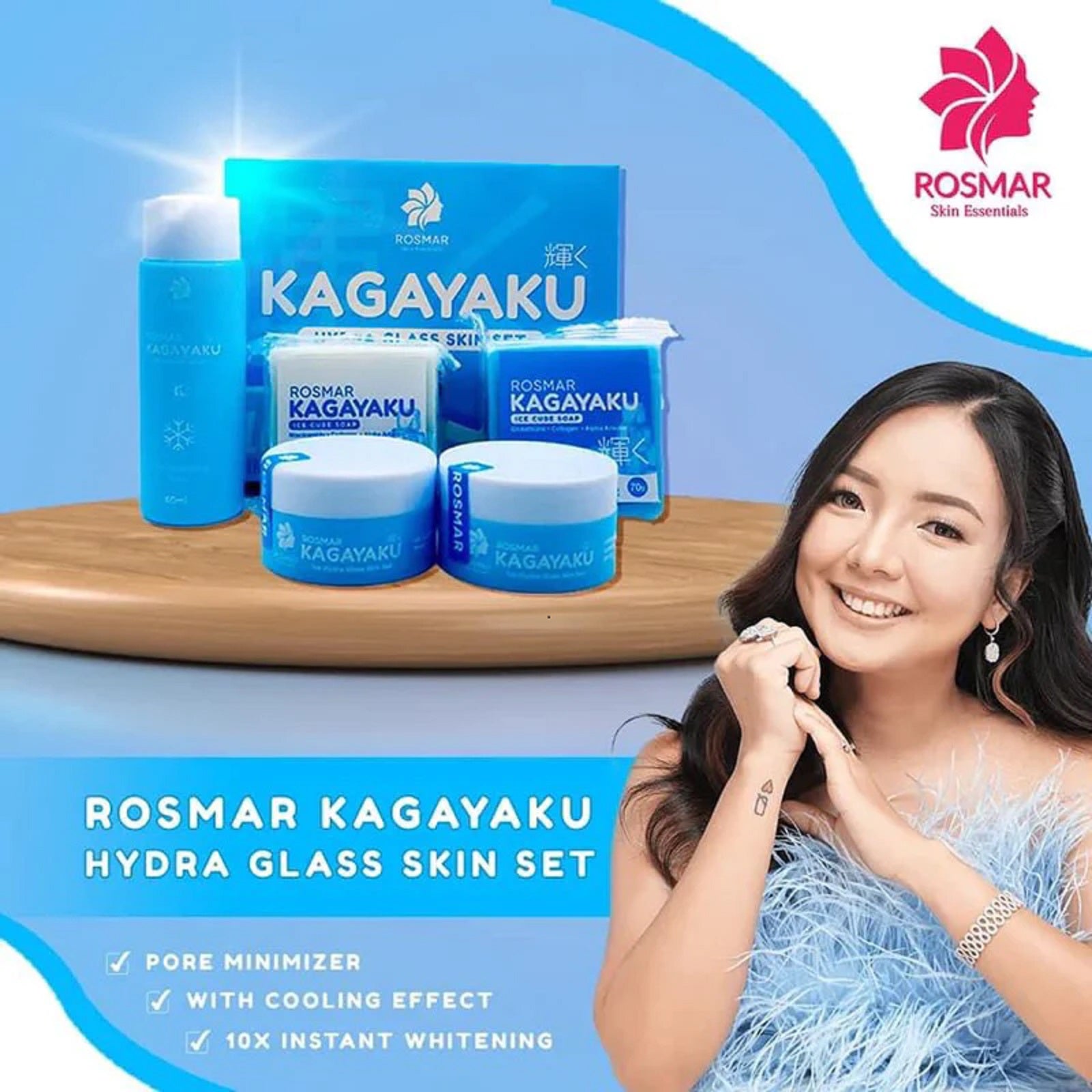 ROSMAR Kagayaku Hydra Glass Skin Set flawlesseternalbeauty