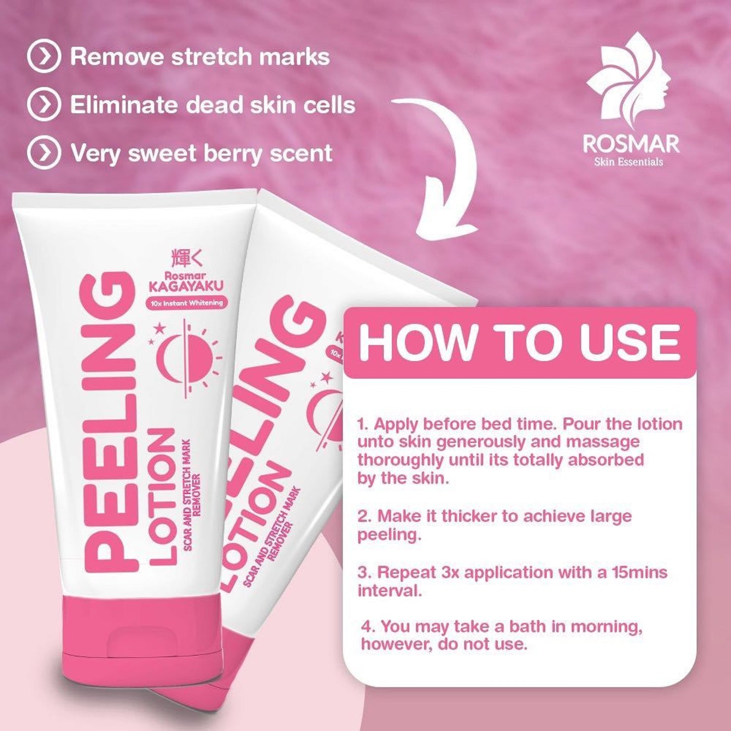 Rosmar Kagayaku Peeling Lotion 100ml