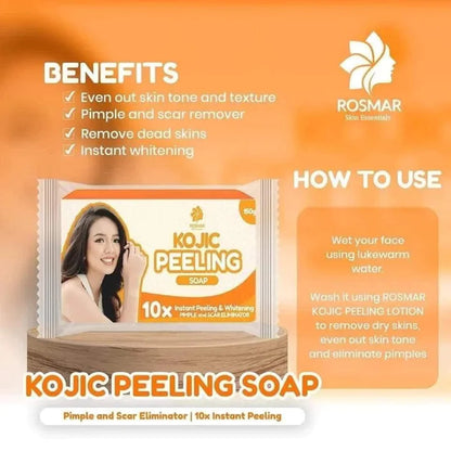 Rosmar Kojic 10X Peeling Soap 150g