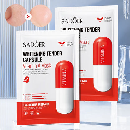 Rorec Sadoer Vitamin Repair Antioxidant Whitening Capsule Facial Mask