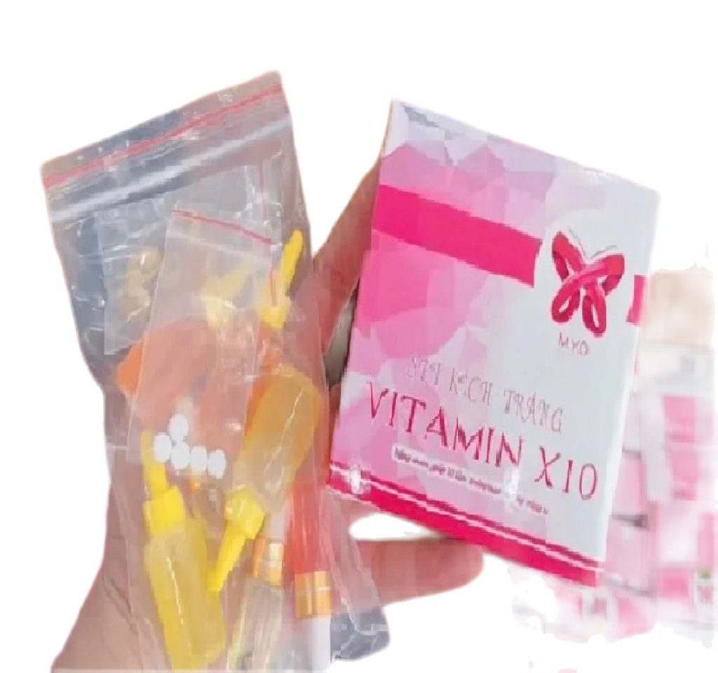 MYO VITAMIN X10 Whitening Cream or Lotion Additive Set