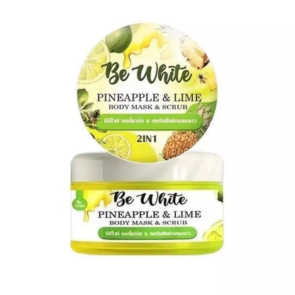 Be White Pineapple and Lime Body Mask Scrub