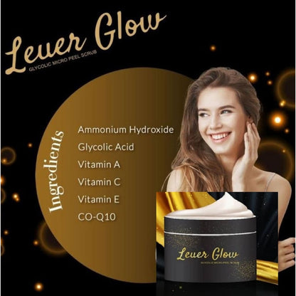 Leuer Glow Glycolic Acid Whitening and Bleaching Scrub