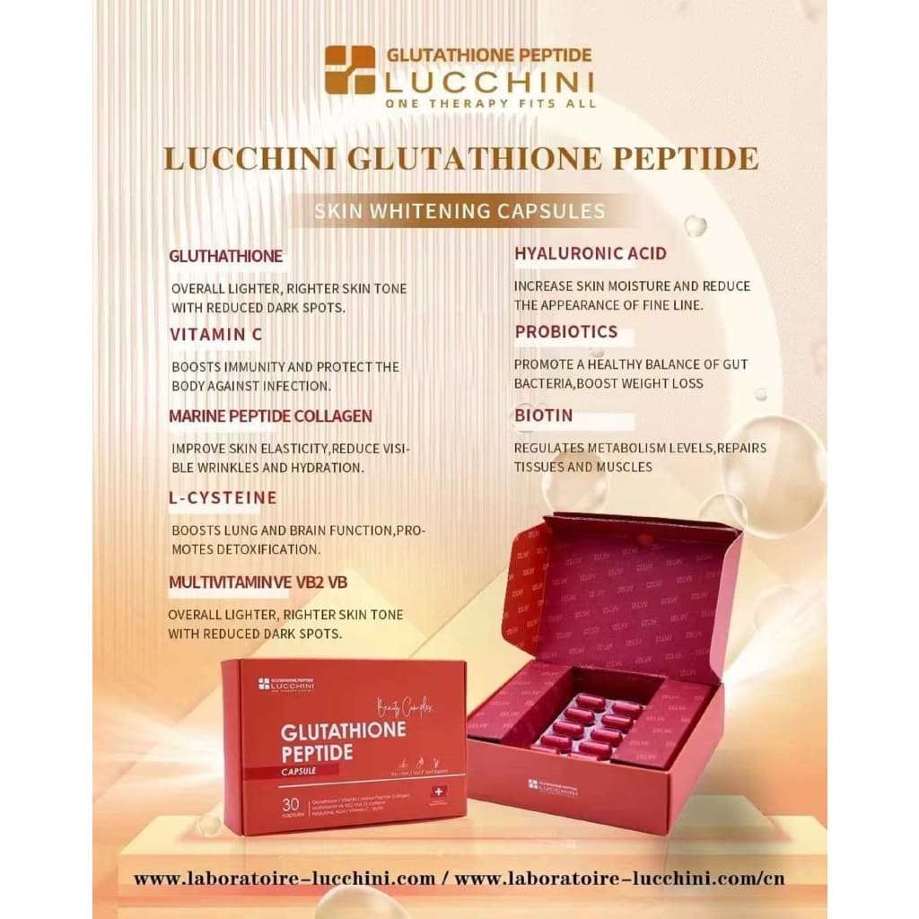 Lucchini Glutathione Peptide Capsules