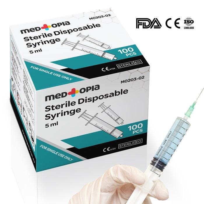 Meditopia Disposable Syringes (Without Needles)