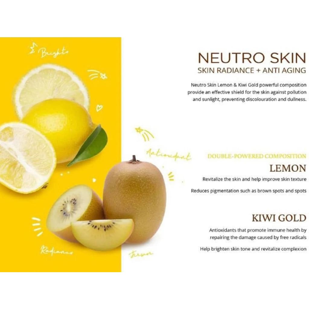 Neutro Skin Lemon & Kiwi Gold Premium