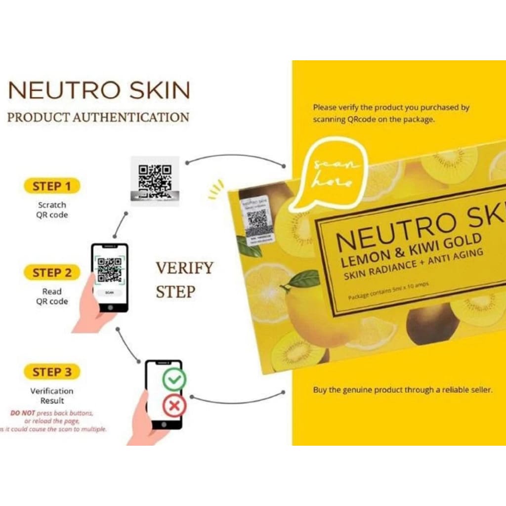 Neutro Skin Lemon & Kiwi Gold Premium